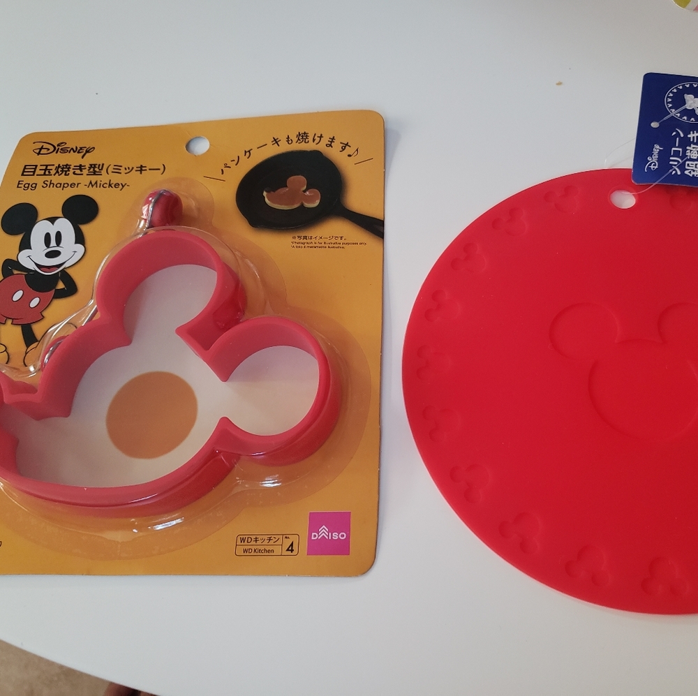 Mickey Mouse 2pc Kitchen Tools Red